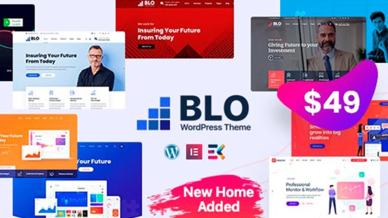 BLO Theme - Tema WordPress  para empresas corporativas de alto rendimiento