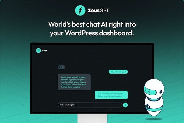 ZeusGPT – WordPress Plugin powered by ChatGPT